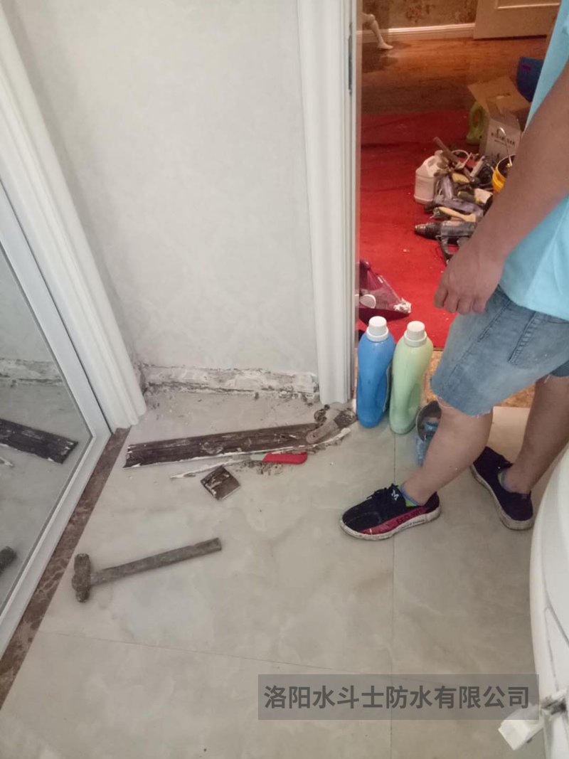 卫生间渗漏维修案例 (25)